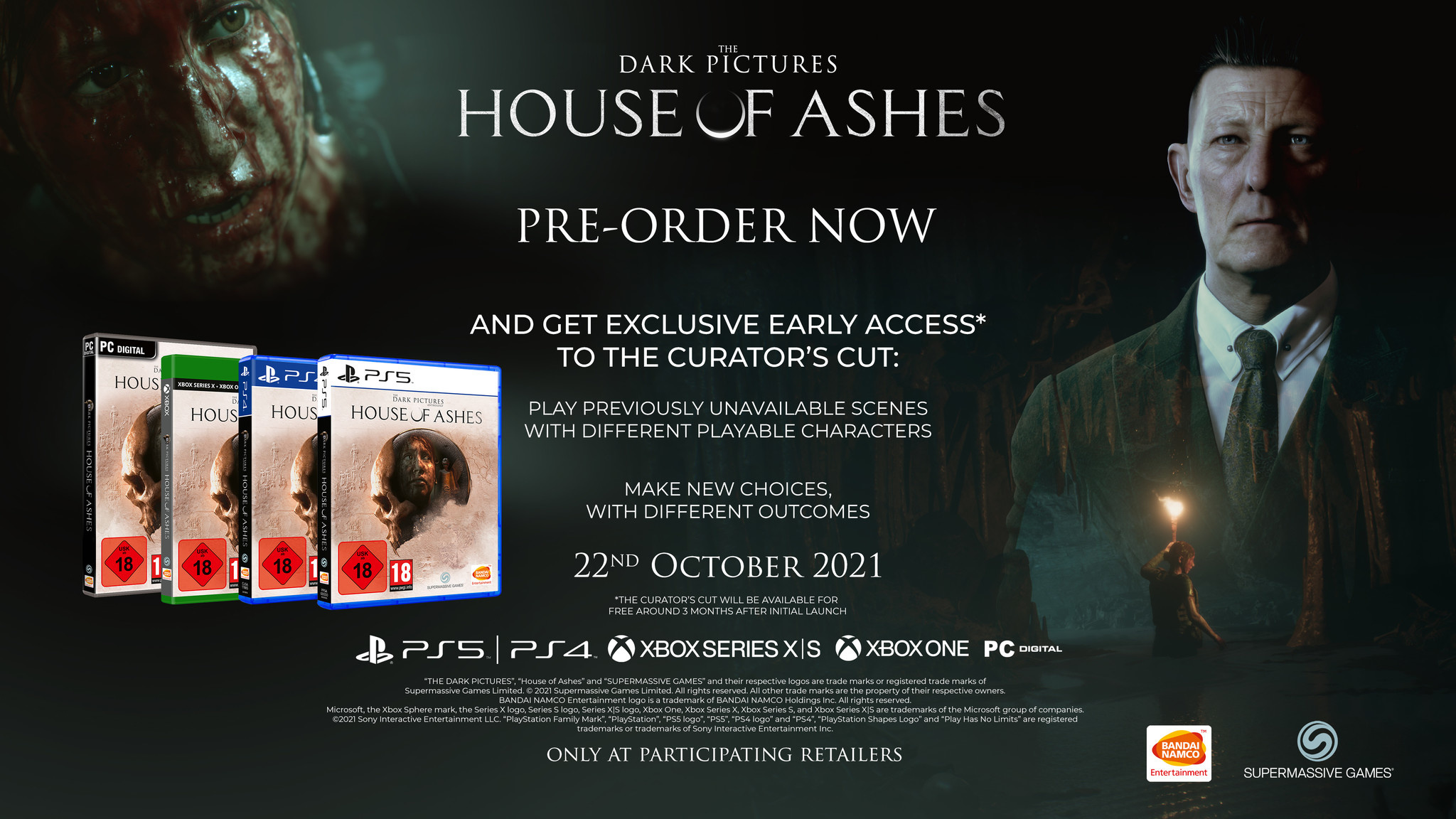 Bandai Namco PS4 The Dark Pictures Anthology: House of Ashes