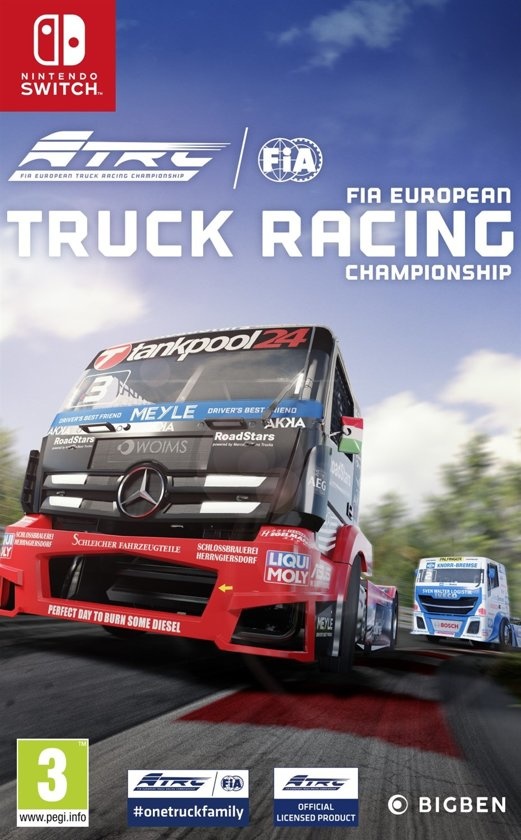 Nintendo Switch FIA European Truck Racing afbeelding