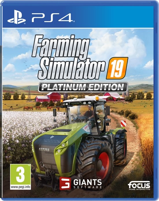 PS4 Farming Simulator 19 Platinum Edition afbeelding