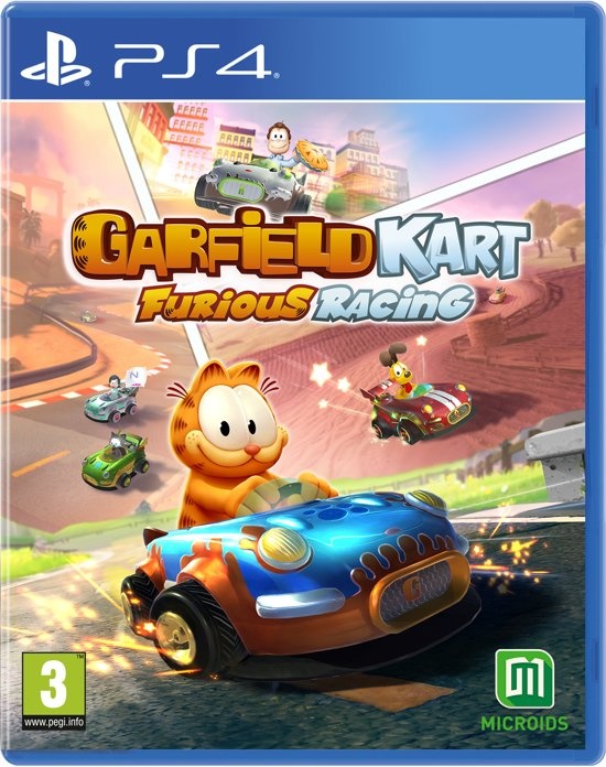 PS4 Garfield Kart: Furious Racing afbeelding