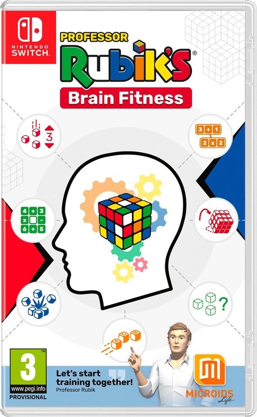 Nintendo Switch Professor Rubik&apos;s Brain Fitness afbeelding