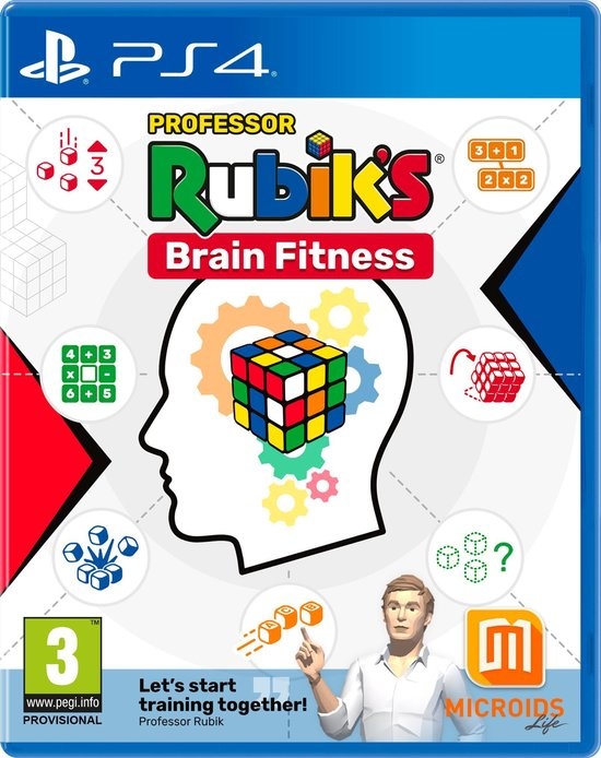 PS4 Professor Rubik&apos;s Brain Fitness afbeelding