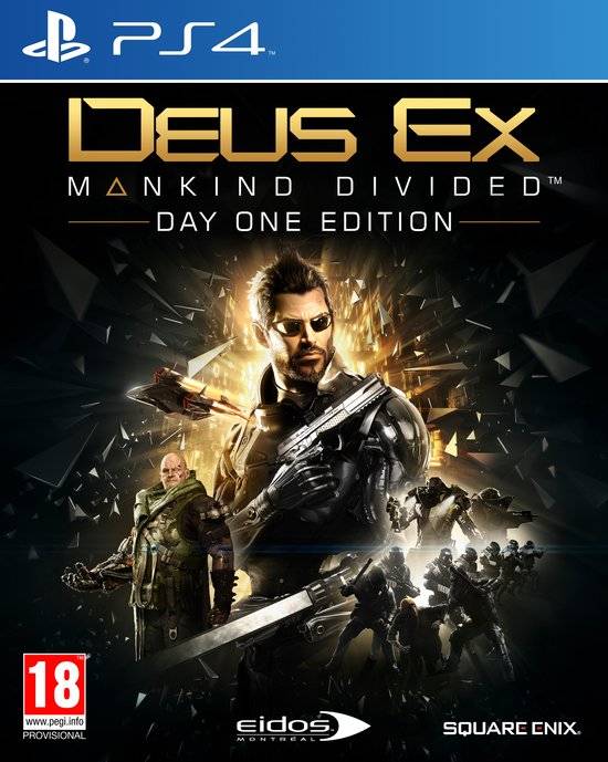 PS4 Deus Ex: Mankind Divided Day One Edition afbeelding