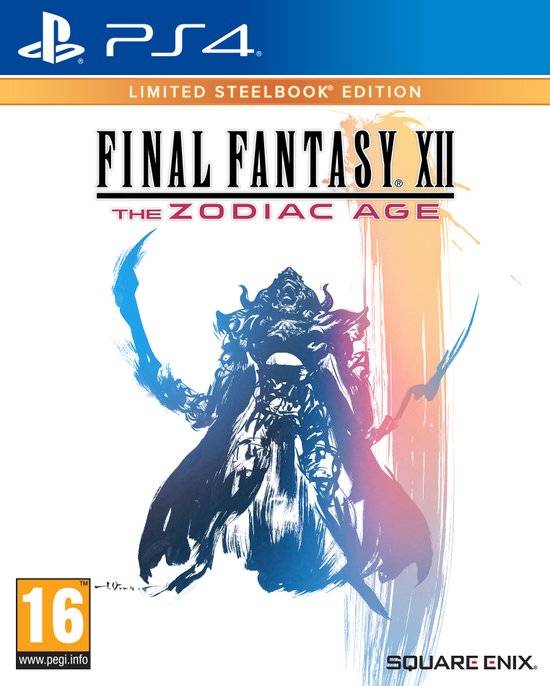 Final Fantasy XII Zodiac Age Limited Steelbook Edition - PS4