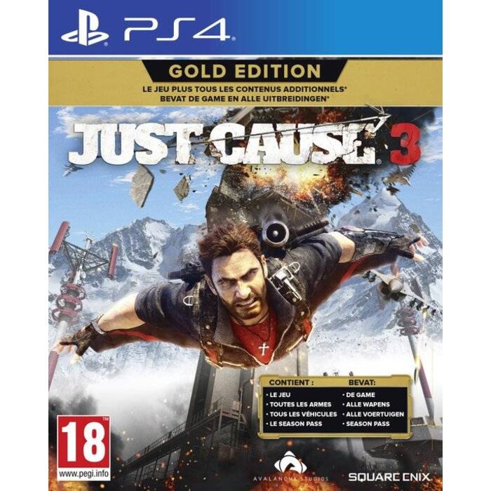 Square Enix PS4 Just Cause 3 Gold Edition