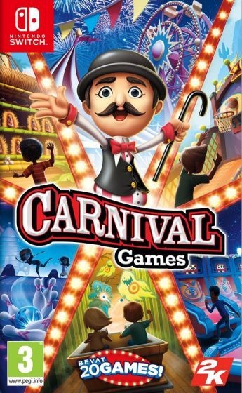 Take Two Nintendo Switch Carnival Games (Code in Box)