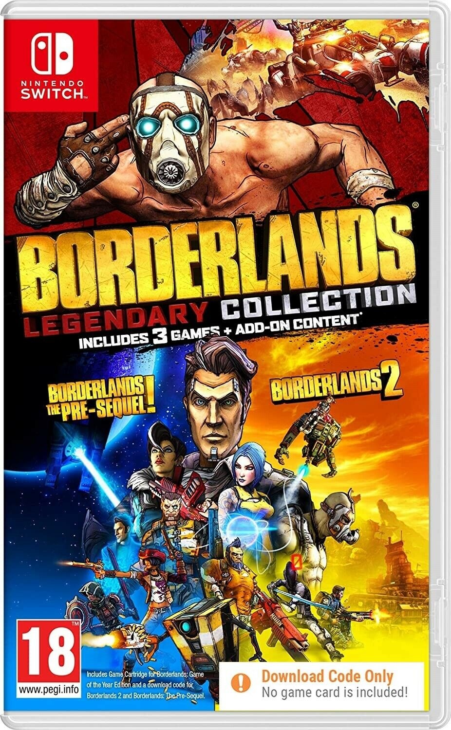 Nintendo Switch Borderlands - Legendary Collection (Code in Box) afbeelding