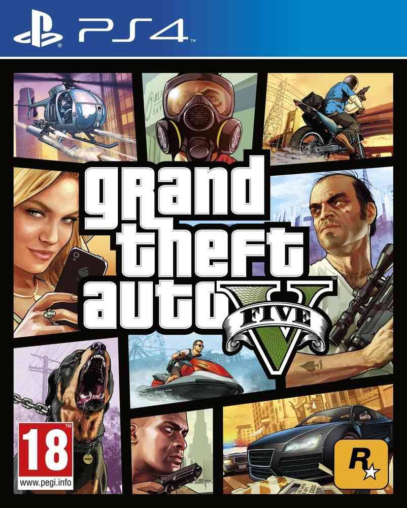 PS4 Grand Theft Auto V (GTA 5) afbeelding