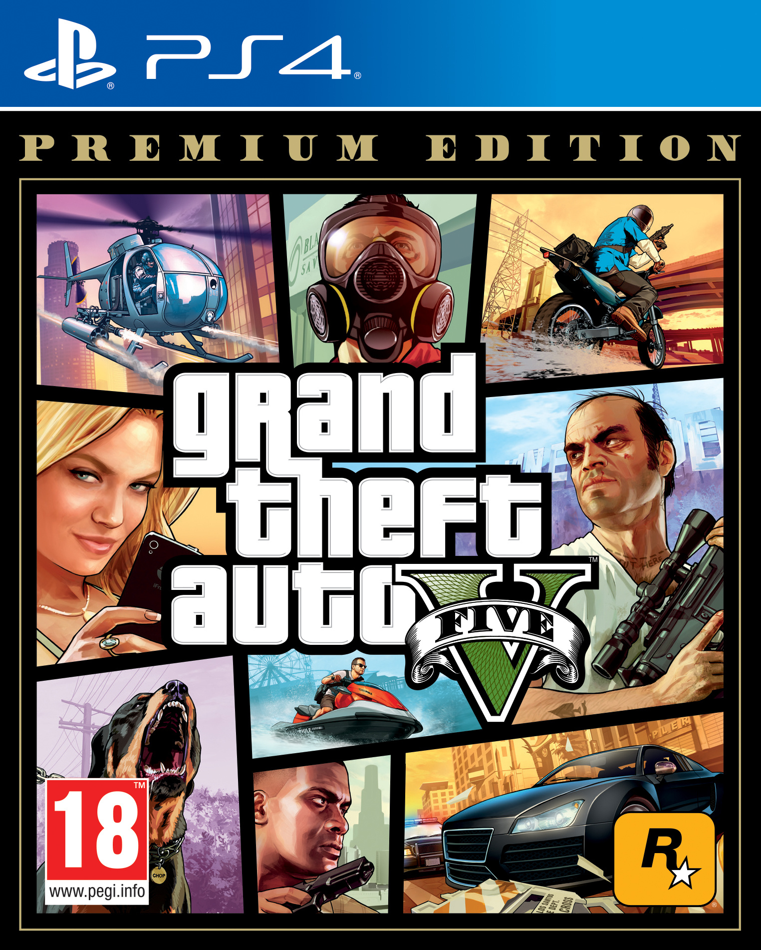 PS4 Grand Theft Auto V (GTA) - Premium Edition afbeelding
