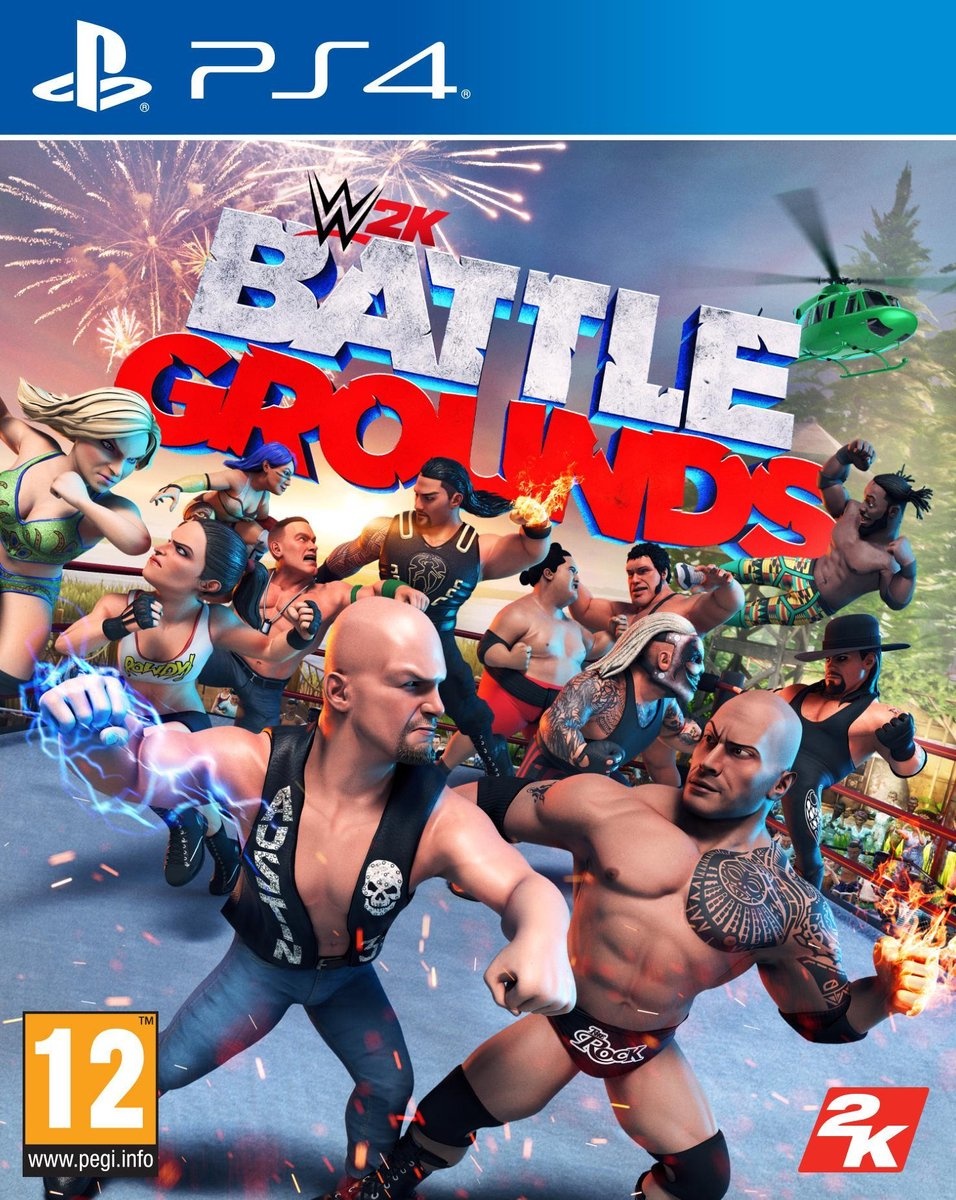 PS4 WWE 2K Battlegrounds afbeelding