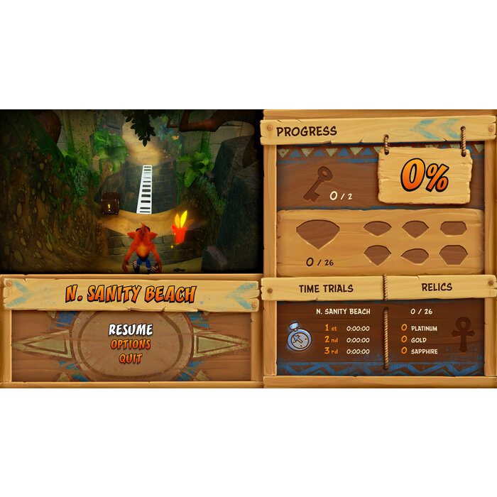 Activision Nintendo Switch Crash Bandicoot N. Sane Trilogy