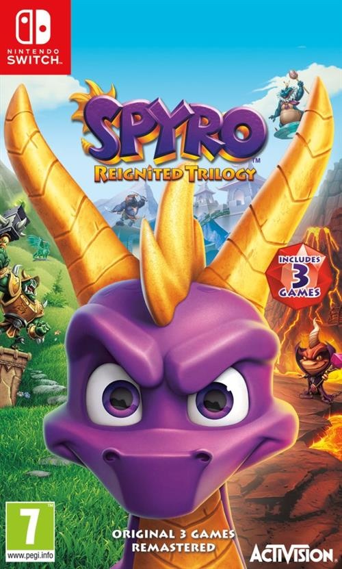 Nintendo Switch Spyro: Reignited Trilogy afbeelding