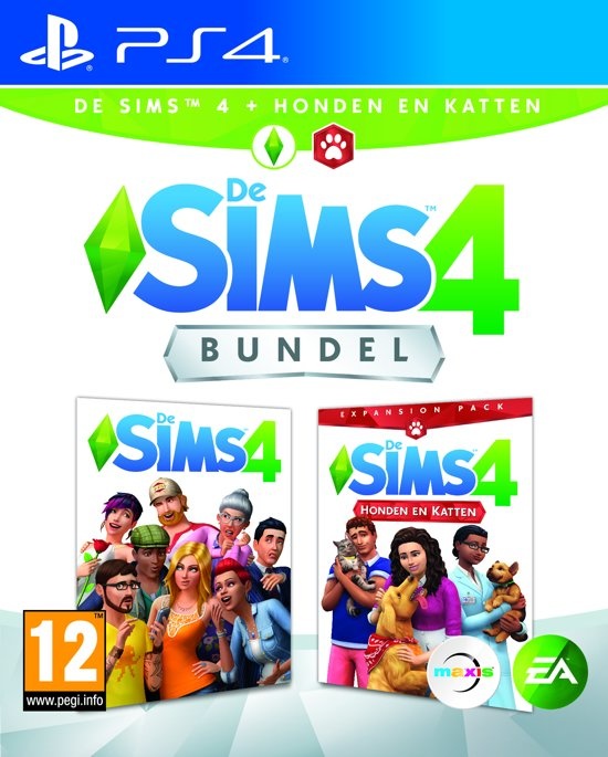 PS4 De Sims 4 + Honden en Katten Bundel afbeelding