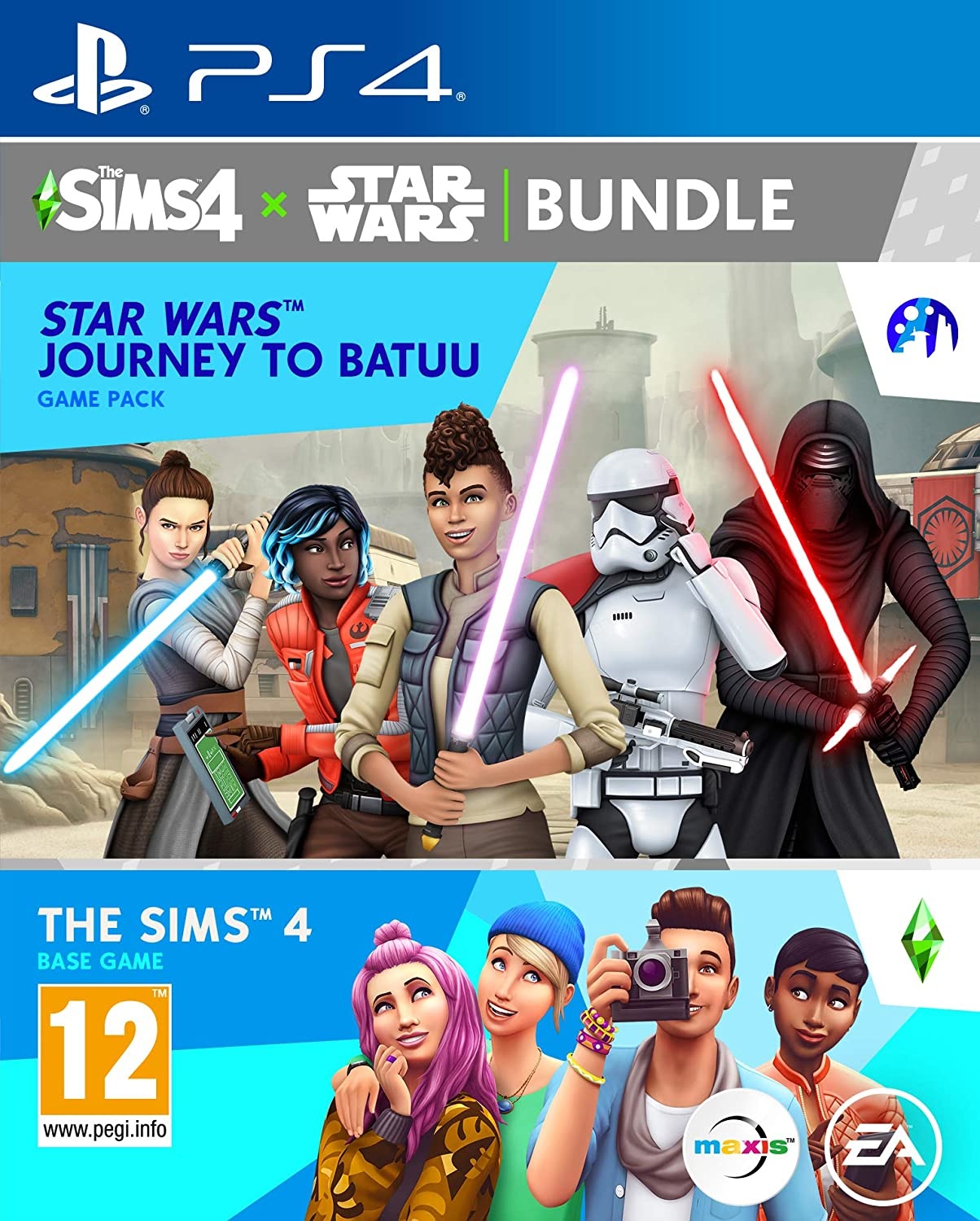 PS4 De Sims 4: Star Wars Journey to Batuu Bundle afbeelding