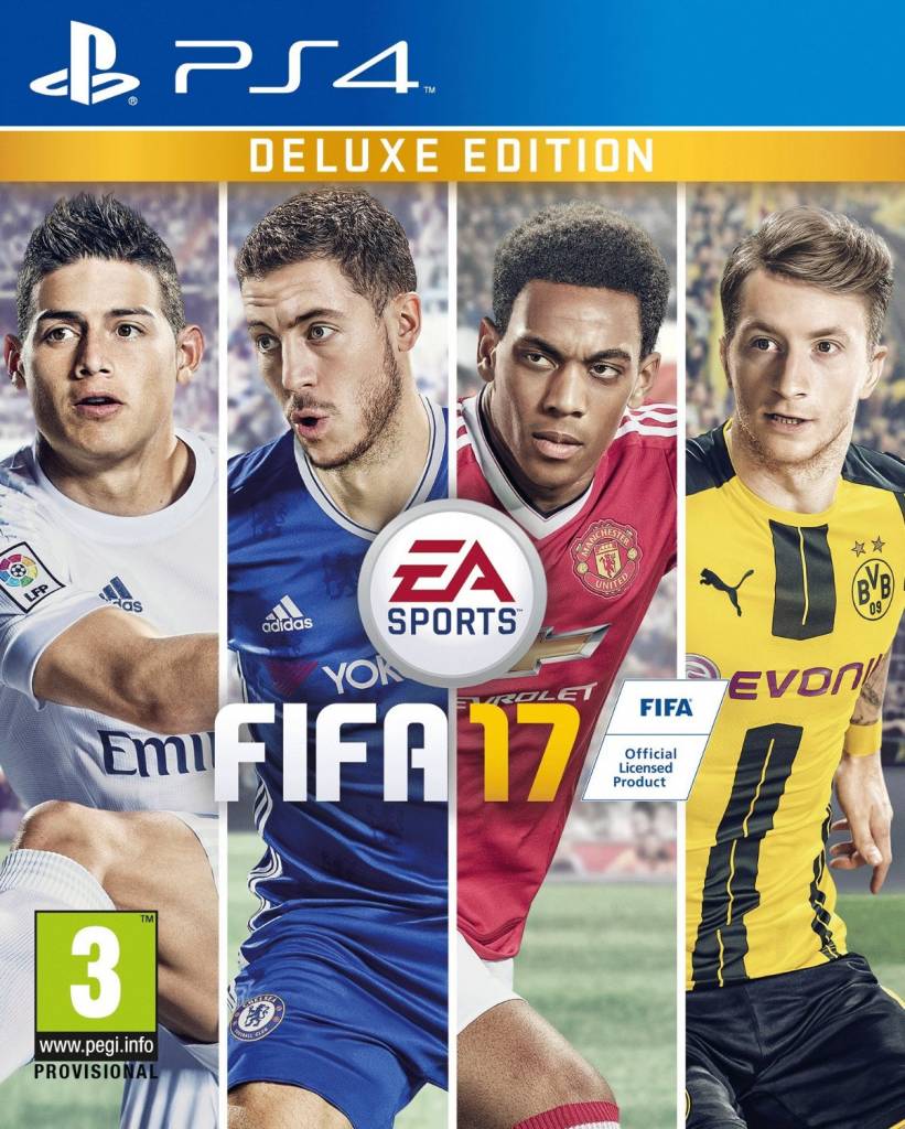 PS4 FIFA 17 Deluxe Edition afbeelding