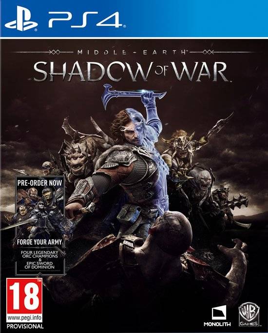 PS4 Middle Earth: Shadow of War afbeelding