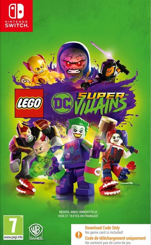 Nintendo Switch LEGO DC Super Villains (Code in Box) afbeelding