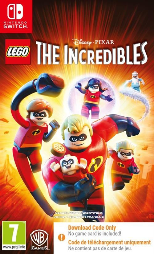 Nintendo Switch LEGO The Incredibles (Code in Box) afbeelding