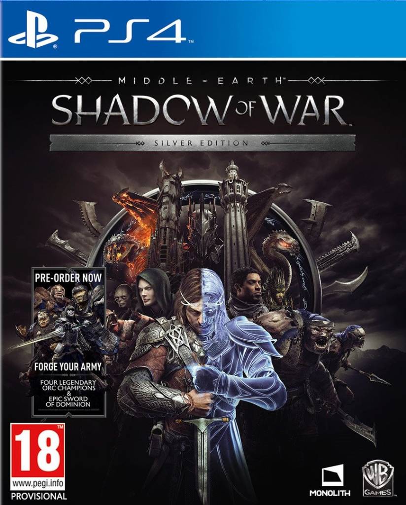 Middle-Earth: Shadow Of War - Silver Edition - PS4