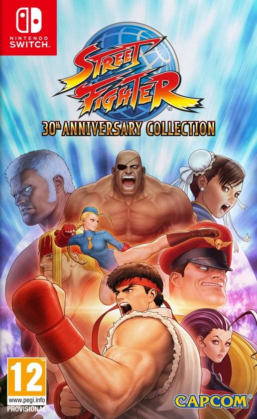 Nintendo Switch Street Fighter 30th Anniversary Collection afbeelding