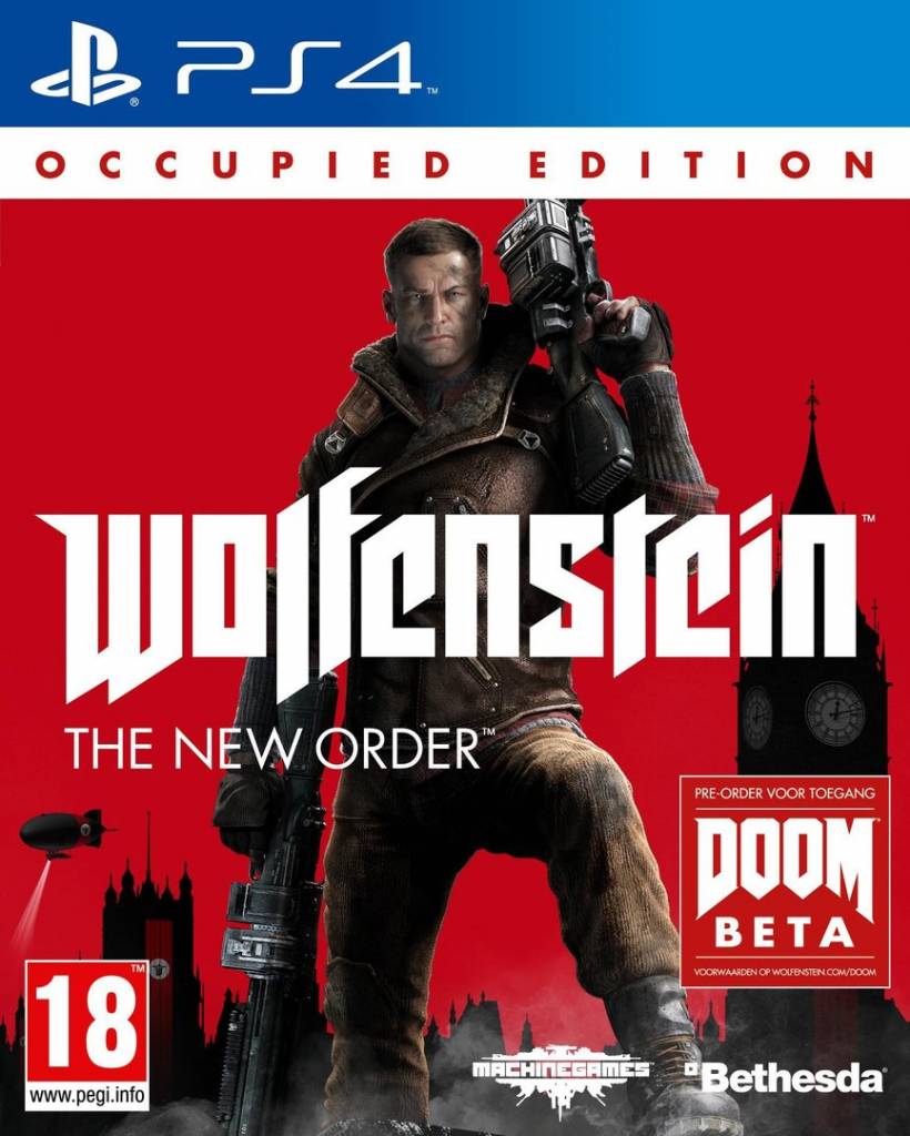 PS4 Wolfenstein: The New Order Occupied Edition afbeelding