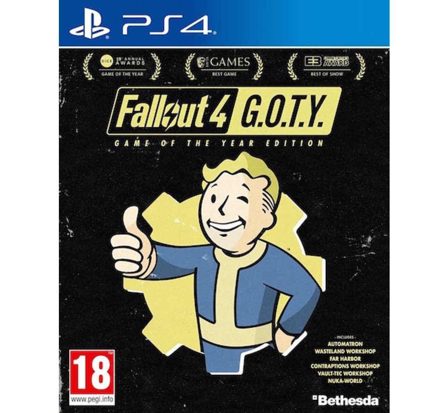 Vruchtbaar deeltje Geurig PS4 Fallout 4 Game of the Year Edition kopen - AllYourGames.nl