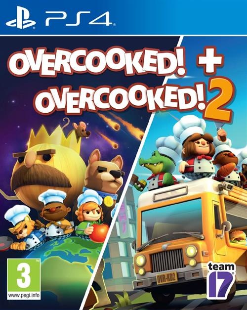 Team17 PS4 Overcooked! 1 & 2 Double Pack
