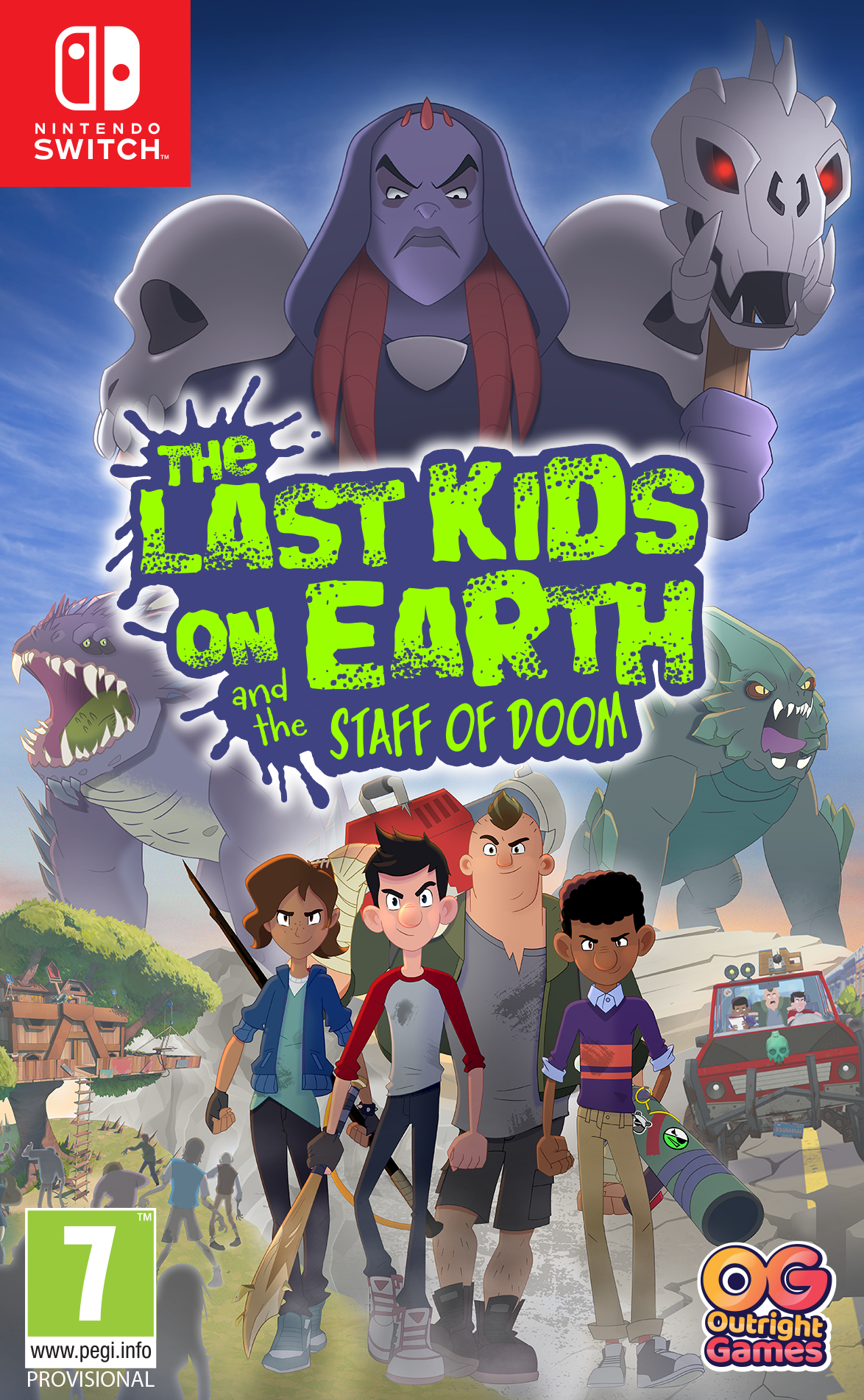 Nintendo Switch The Last Kids on Earth and the Staff of Doom afbeelding