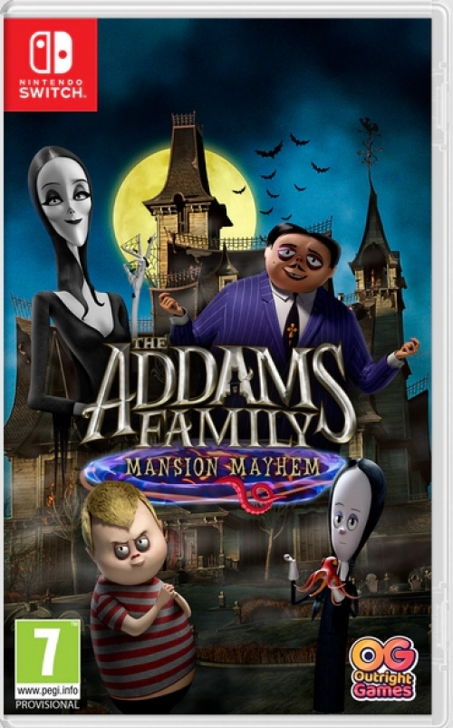 Nintendo Switch Addams Family: Mansion Mayhem afbeelding