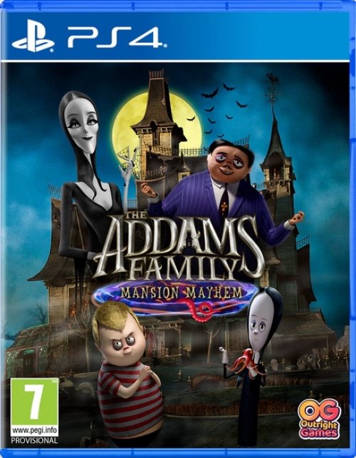 PS4 Addams Family: Mansion Mayhem afbeelding