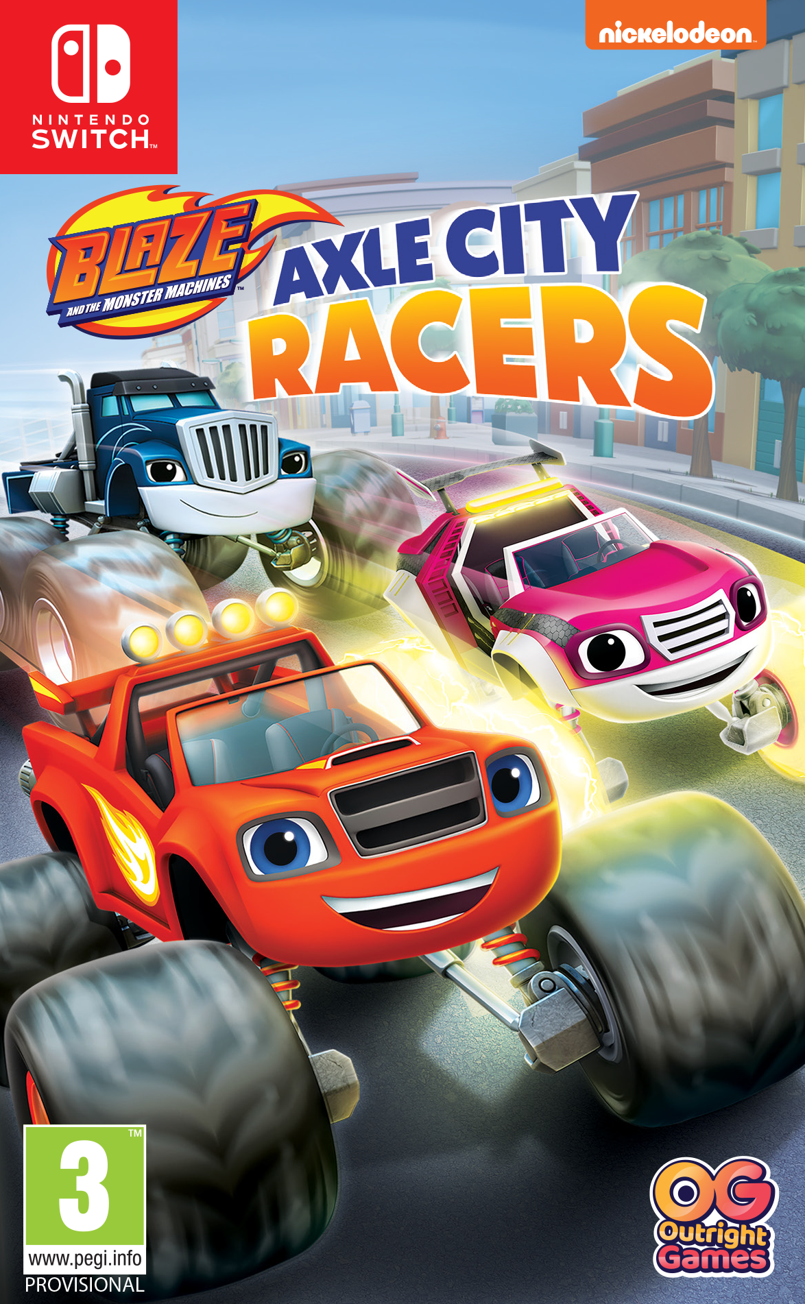 Nintendo Switch Blaze and the Monster Machines: Axle City Racers afbeelding