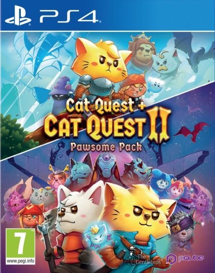 PS4 Cat Quest + Cat Quest 2 - Pawsome Pack afbeelding