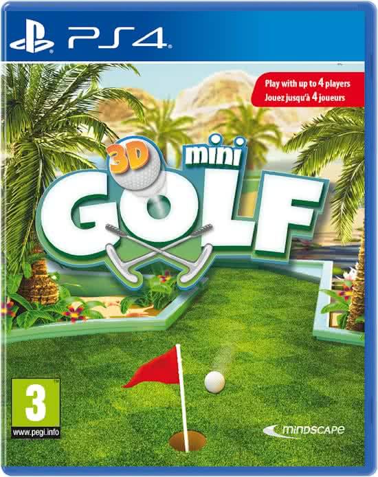 PS4 3D MiniGolf afbeelding