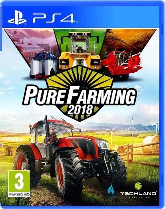 PS4 Pure Farming 2018 afbeelding