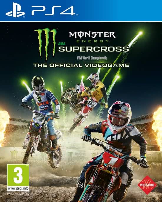 PS4 Monster Energy Supercross: The Official Videogame afbeelding