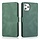 iPhone 11 hoesje - Bookcase - Pasjeshouder - Portemonnee - Kunstleer - Groen