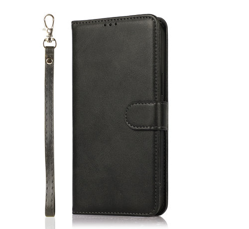 JVS Products iPhone 11 Pro hoesje - Bookcase - Koord - Pasjeshouder - Portemonnee - Kunstleer - Zwart kopen