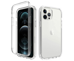 JVS Products iPhone 8 hoesje - Full body - 2 delig - Shockproof - Siliconen - TPU - Transparant