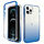 iPhone SE 2020 hoesje - Full body - 2 delig - Shockproof - Siliconen - TPU - Blauw