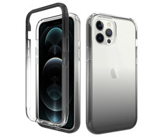 JVS Products iPhone SE 2020 hoesje - Full body - 2 delig - Shockproof - Siliconen - TPU - Zwart