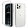 iPhone 12 Pro Max hoesje - Full body - 2 delig - Shockproof - Siliconen - TPU - Transparant