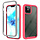 iPhone XS Max hoesje - Backcover - 2 delig - Schokbestendig - TPU - Roze