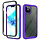 iPhone 11 Pro Max hoesje - Backcover - 2 delig - Schokbestendig - TPU - Paars