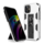 iPhone X hoesje - Backcover - Rugged Armor - Kickstand - Extra valbescherming - Shockproof - TPU - Wit