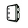 Hoesje geschikt voor Apple Watch 42MM - Bumper hoesje - Screenprotector - TPU - Groen kopen