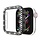 Hoesje geschikt voor Apple Watch 38MM - Bumper hoesje - Diamant - TPU - Zwart kopen