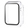 Hoesje geschikt voor Apple Watch 38MM - Hardcase - Screenprotector - Kunststof - Transparant kopen
