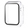 Hoesje geschikt voor Apple Watch 40MM - Hardcase - Screenprotector - Kunststof - Transparant