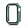 Hoesje geschikt voor Apple Watch 40MM - Hardcase - Screenprotector - Kunststof - Zeeblauw