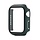 Hoesje geschikt voor Apple Watch 40MM - Hardcase - Screenprotector - Kunststof - Donkergroen kopen